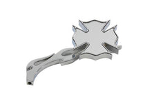 Load image into Gallery viewer, Chrome Firefighter Mirror with Billet Flame Stem