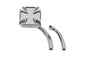 Mini Maltese Mirror with Billet Stems