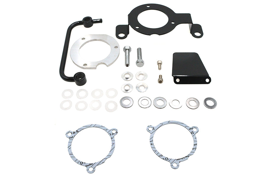 M8 EFI Air Cleaner Support Bracket Kit Black