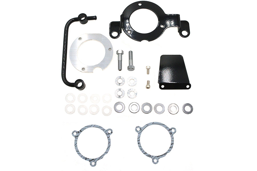 M8 EFI Air Cleaner Support Bracket Kit Black