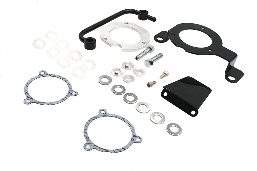 M8 EFI Air Cleaner Support Bracket Kit Black