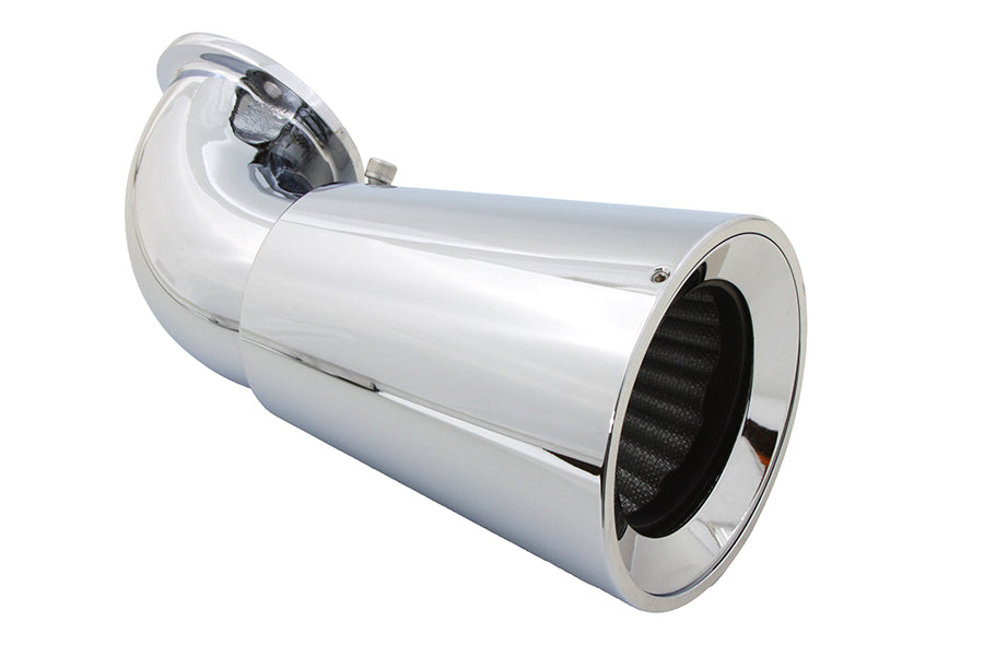 Funnel Air Cleaner Breather Chrome