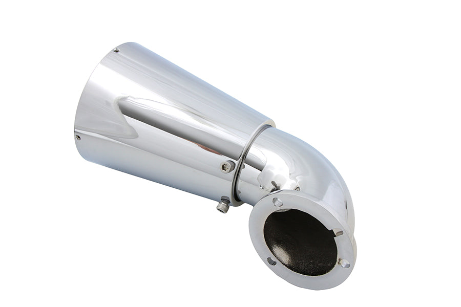 Funnel Air Cleaner Breather Chrome