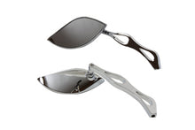 Load image into Gallery viewer, Baroque Mirror Set with Billet Teardrop Stems