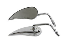 Load image into Gallery viewer, Wyatt Gatling Teardrop Mirror Set with Round Curved Stems