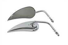 Load image into Gallery viewer, Wyatt Gatling Teardrop Mirror Set with Round Curved Stems
