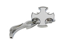 Load image into Gallery viewer, Rotar Mirror Chrome with Billet Flame Stem
