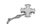 Rotar Mirror Chrome with Billet Diamond Stem
