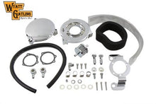 Load image into Gallery viewer, Wyatt Gatling New Era Air Cleaner Kit Chrome