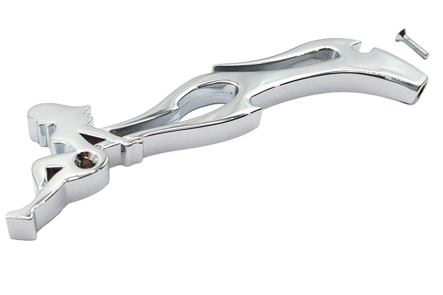 Spinner Lady Billet Mirror Stem