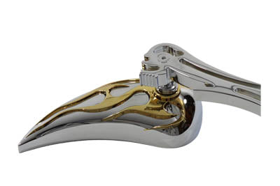 Chrome Billet Teardrop Mirror Set