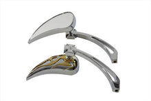 Load image into Gallery viewer, Chrome Billet Teardrop Mirror Set