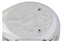 Load image into Gallery viewer, Teardrop Air Cleaner Kit Chrome Flame