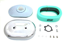 Load image into Gallery viewer, Chrome Oval Air Cleaner Assembly