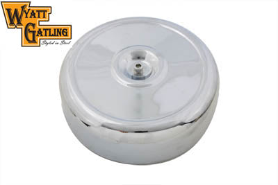 Wyatt Gatling Air Cleaner Assembly Chrome 8 inch