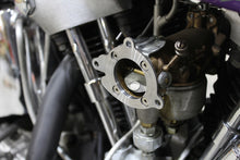 Load image into Gallery viewer, Shorty Air Cleaner to Linkert Carburetor Adapter