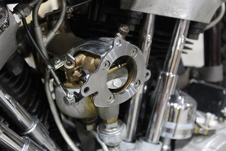 Shorty Air Cleaner to Linkert Carburetor Adapter