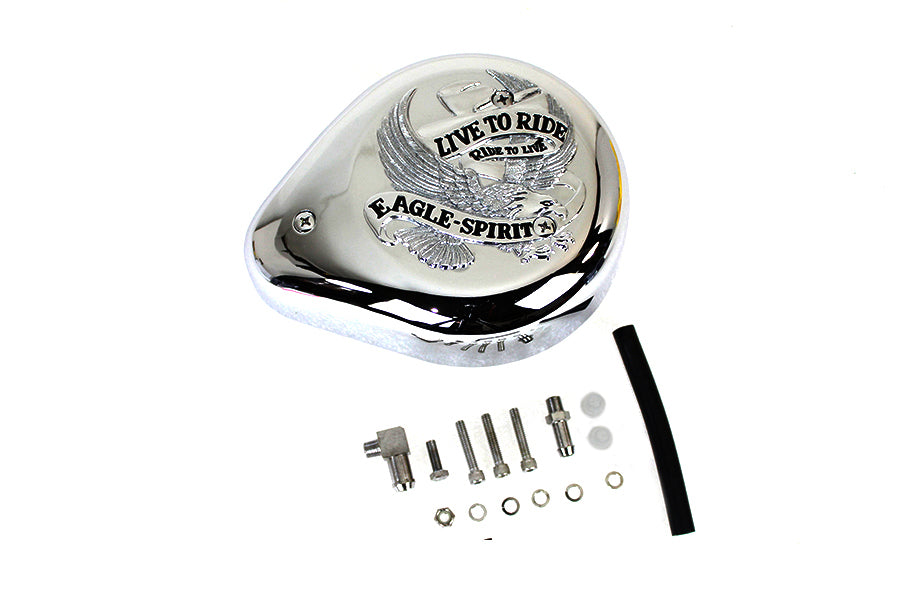 Live to Ride Teardrop Air Cleaner