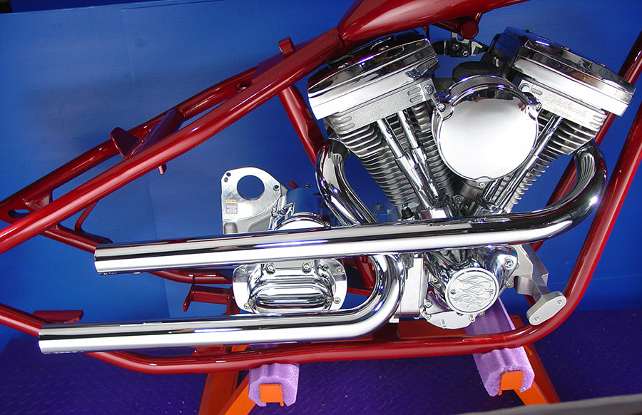 Wyatt Gatling Air Cleaner Smooth Chrome