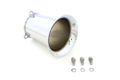 Chrome 4 inch Velocity Stack S&S