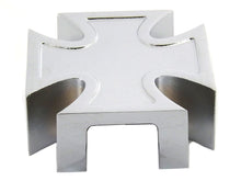 Load image into Gallery viewer, Chrome Maltese Cross Air Cleaner Cover