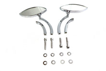 Load image into Gallery viewer, Eagle Eye Mirror Set Billet Chrome
