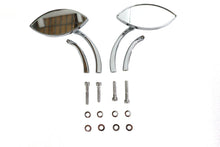 Load image into Gallery viewer, Eagle Eye Mirror Set Billet Chrome