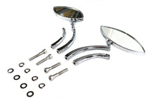Load image into Gallery viewer, Eagle Eye Mirror Set Billet Chrome