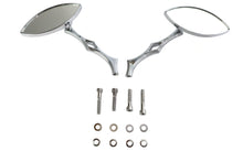 Load image into Gallery viewer, Eagle Eye Mirror Set Billet Chrome