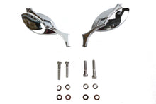 Load image into Gallery viewer, Eagle Eye Mirror Set Billet Chrome