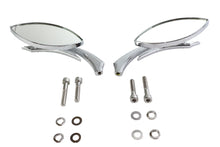 Load image into Gallery viewer, Eagle Eye Mirror Set Billet Chrome
