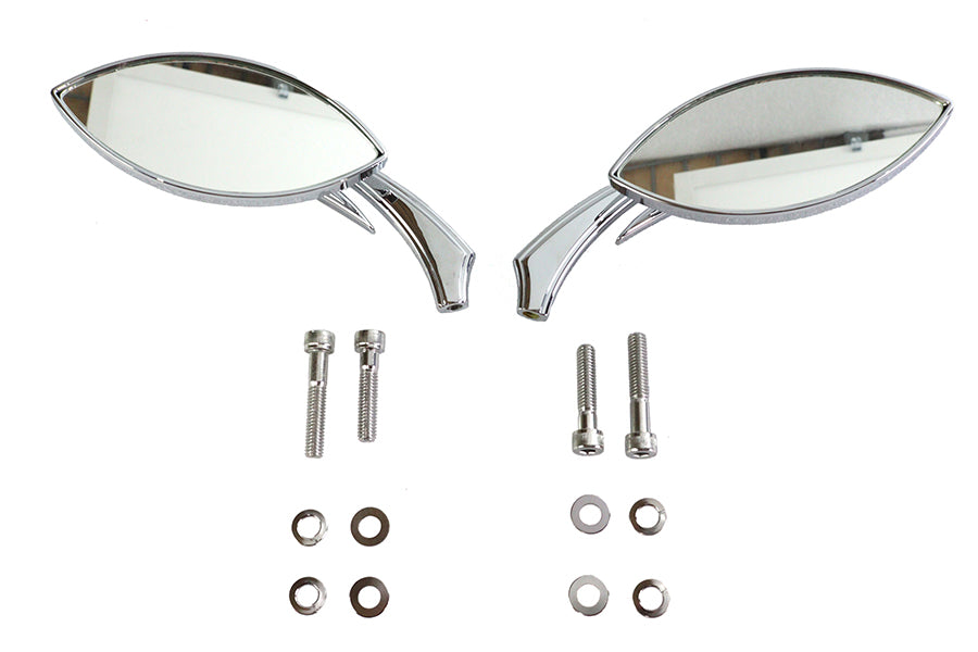 Eagle Eye Mirror Set Billet Chrome