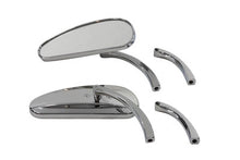 Load image into Gallery viewer, Deco Mirror Set Billet Chrome