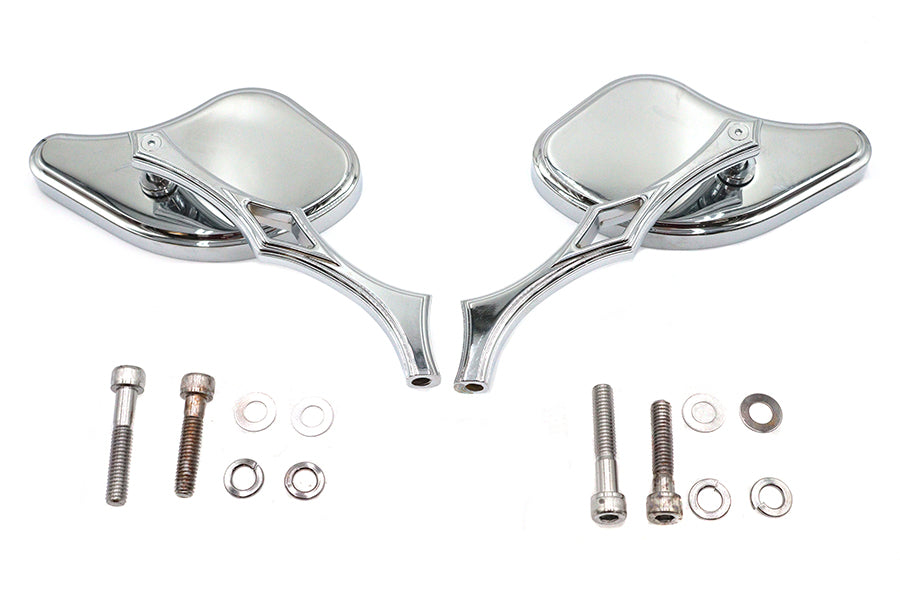Pork Chop Mirror Set Billet