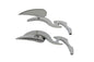 Teardrop Mirror Set Chrome