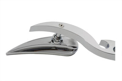 Teardrop Mirror Set Chrome