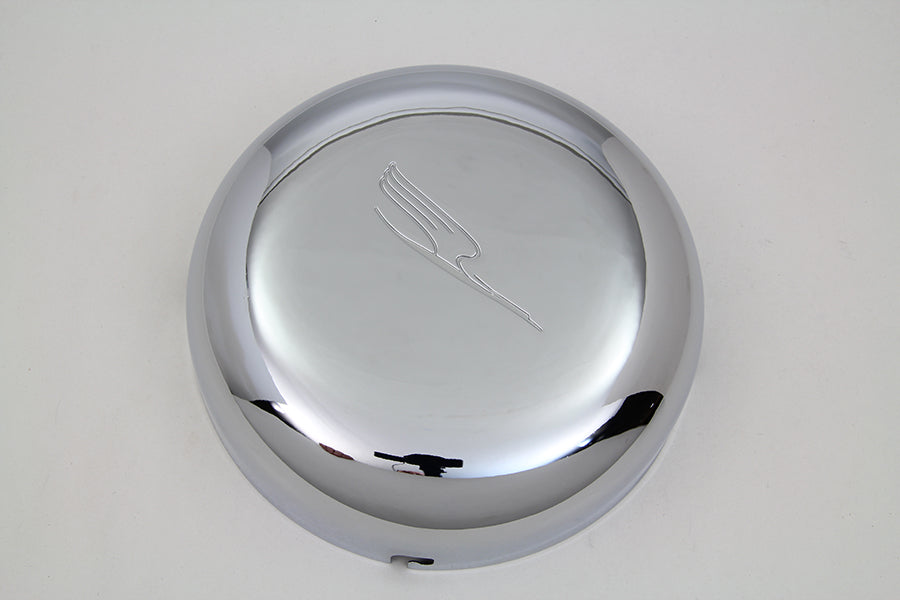 7 inch Bird Style Air Cleaner Cover Chrome