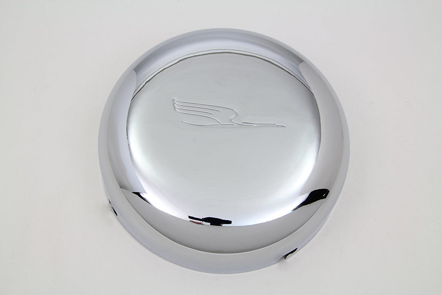 7 inch Bird Style Air Cleaner Cover Chrome