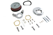Load image into Gallery viewer, Hi-Flow Air Cleaner Backing Plate Kit Chrome
