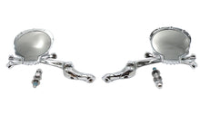 Load image into Gallery viewer, Skull Mirror Set with Bone Stem