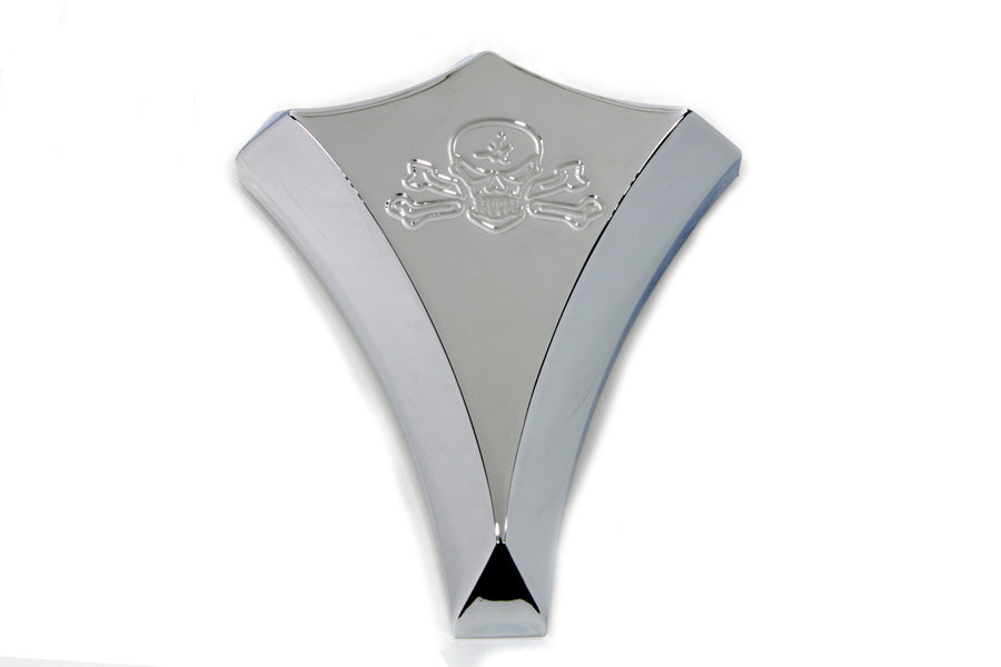 Billet Carburetor Cover Skull Style Chrome