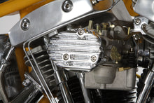 Load image into Gallery viewer, Wyatt Gatling Chrome Finned Carburetor Cover