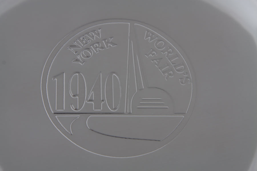 7 inch World's Fair Logo Chrome Air Cleaner Cover
