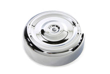 Load image into Gallery viewer, Chrome Round Bobbed Style 8 inch Air Cleaner Cover