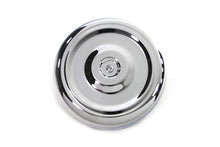 Load image into Gallery viewer, Chrome Round Bobbed Style 8 inch Air Cleaner Cover
