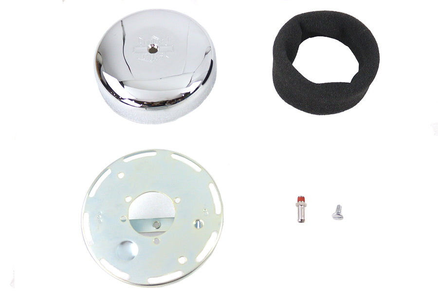 7 inch Round Air Cleaner Chrome