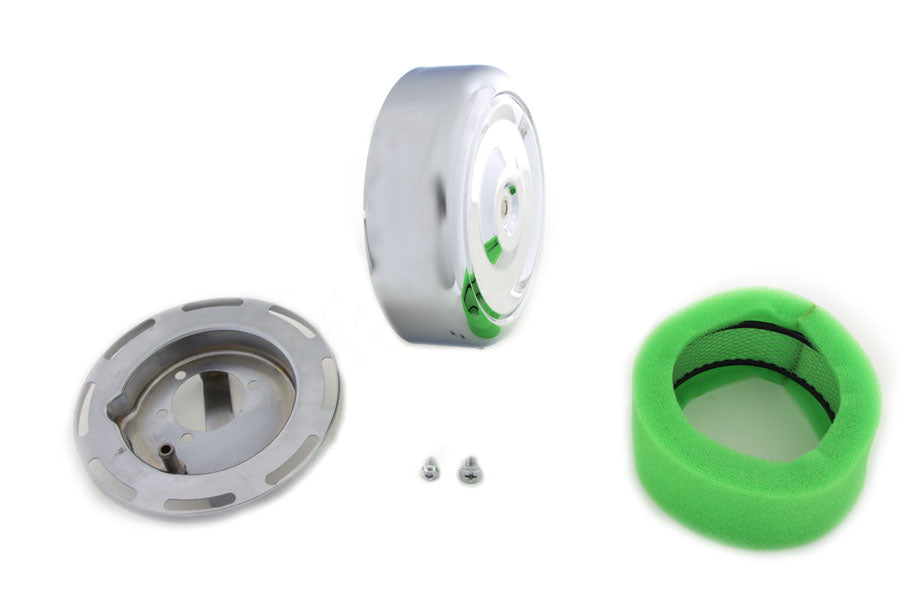7 inch Round Air Cleaner Chrome