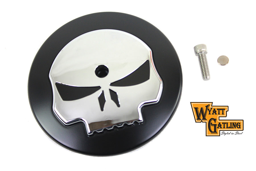 Wyatt Gatling Skull Air Cleaner Cover Insert