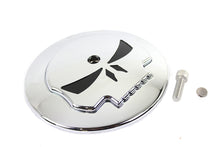 Load image into Gallery viewer, Wyatt Gatling Skull Air Cleaner Cover Insert