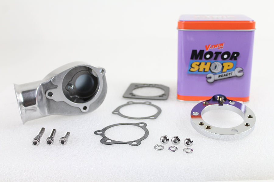 Tourist Trophy CV Carburetor Air Snoot Kit Polished